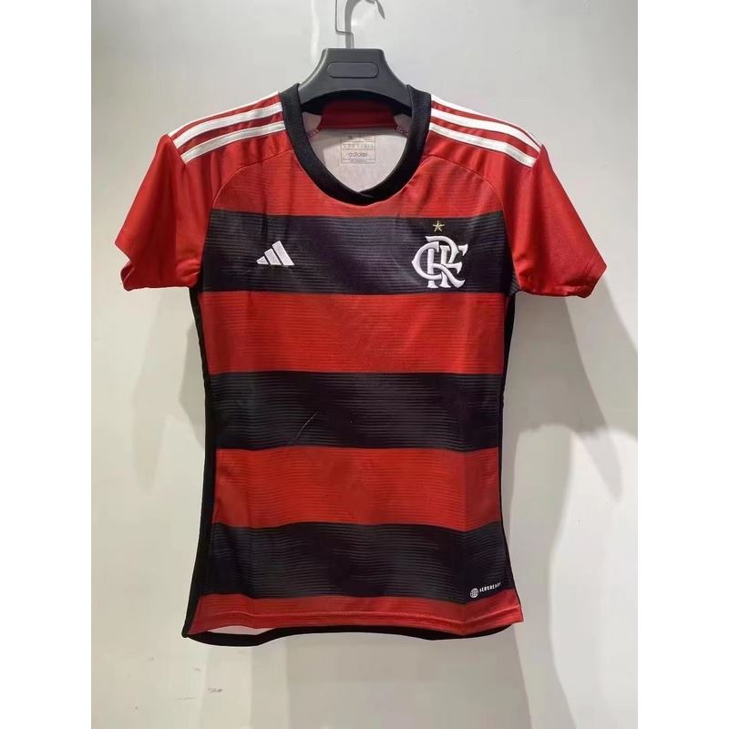 23-24 Flamengo home Womens Jersey - Click Image to Close